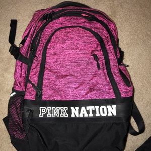 vs pink backpack